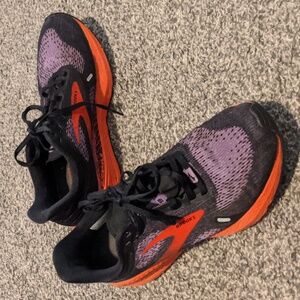 Brooks Launch CTS 9 Running Shoes Black Purple Red Size 7